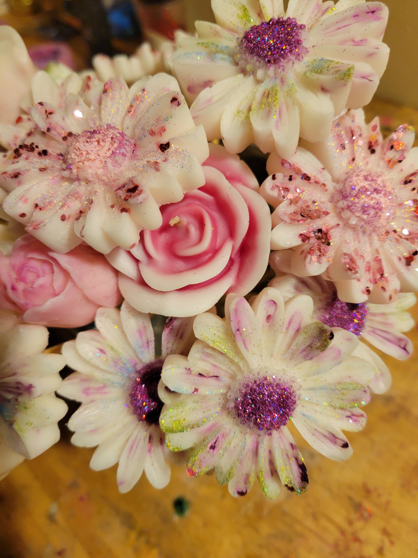 Wax Floral Bouquets