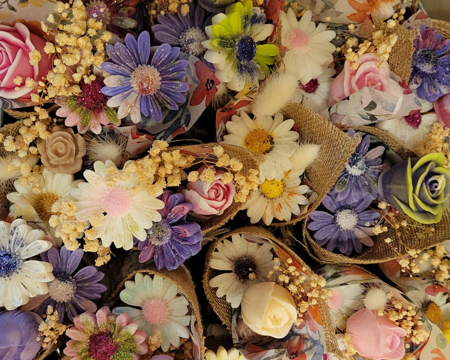 Wax Floral Bouquets