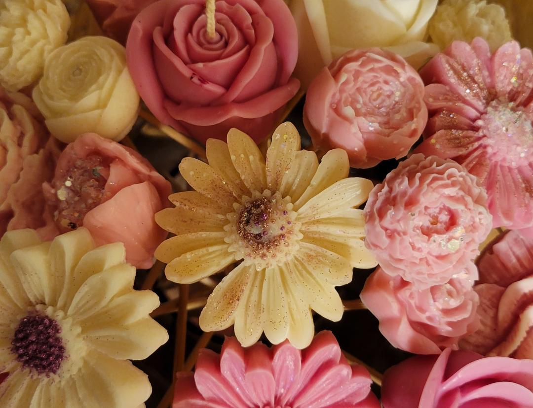 Wax Floral Bouquets